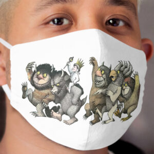 Wild Things Romp Graphic Cloth Face Mask