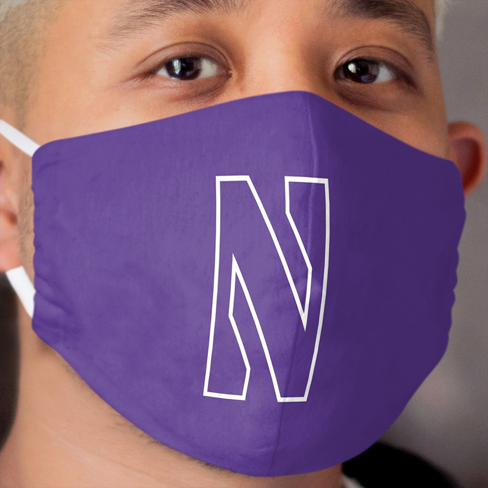 Wildcats-Northwestern Cloth Face Mask