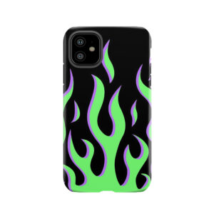 Wildflower Iphone Design- Flames, Fire Tough Phone Case