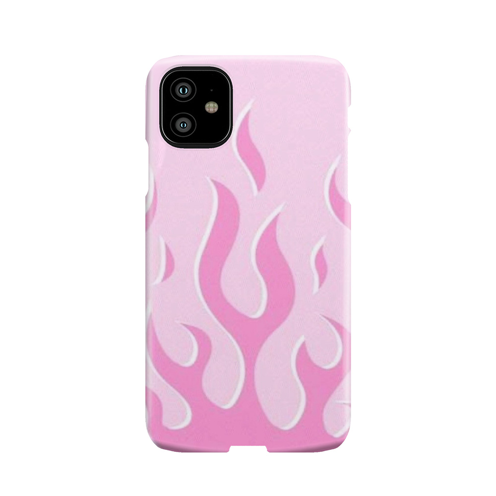 Wildflower Pink Flame Phone Case