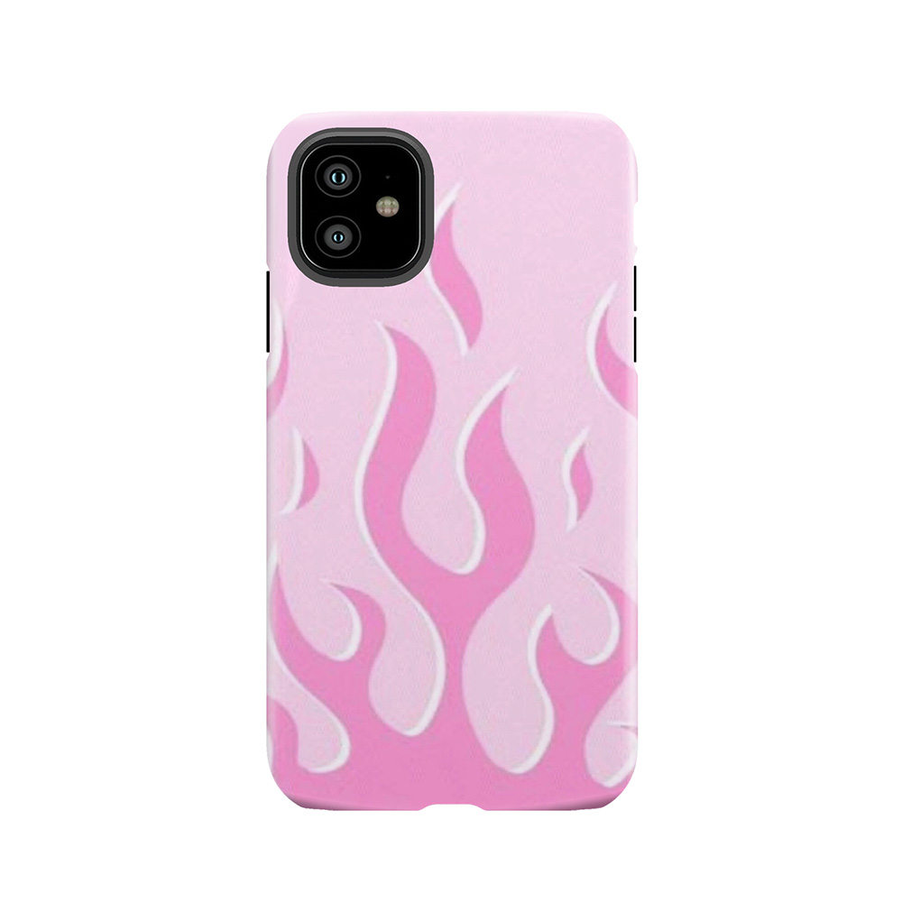 Wildflower Pink Flame Tough Phone Case