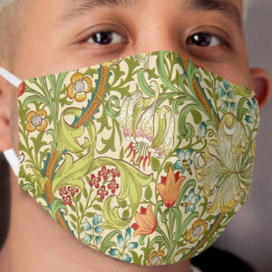 William Morris Golden Lily Cloth Face Mask