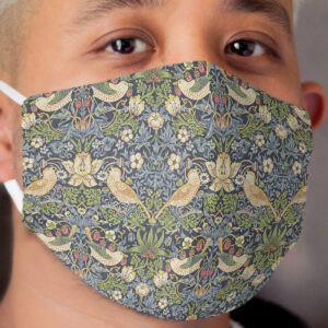 william morris print face Cloth Face Mask