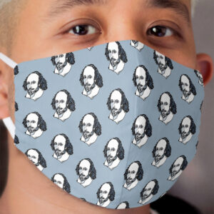 William Shakespeare : The Bard Cloth Face Mask