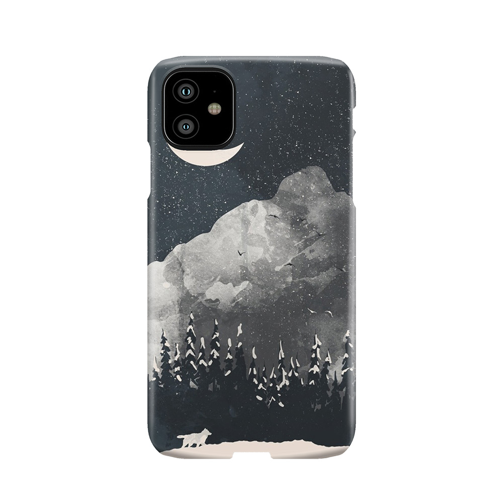 Winter Finds The Wolf... Phone Case