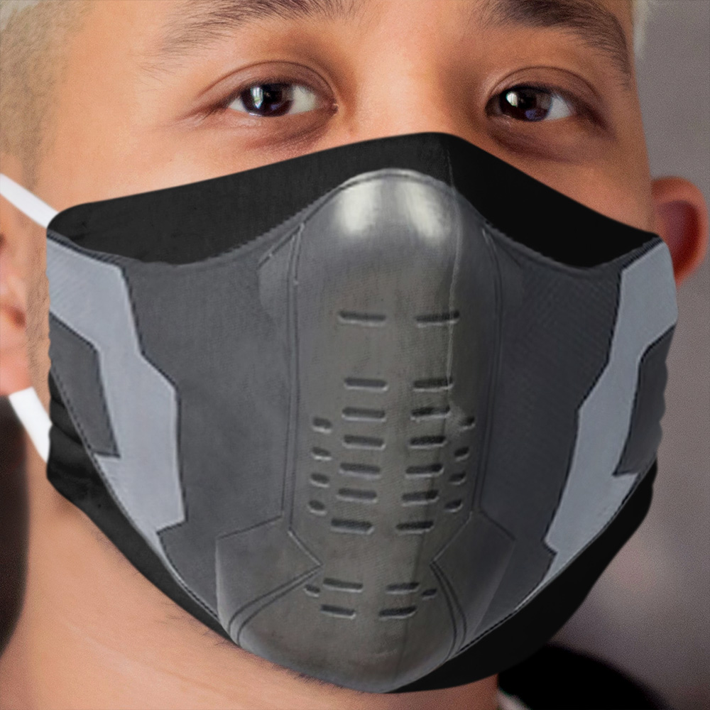 winter soldier face Cloth Face Mask
