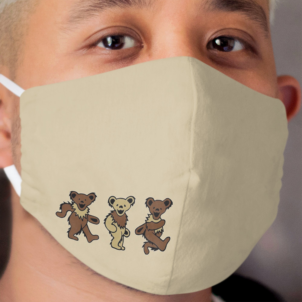 WMU Dancing Bears Cloth Face Mask