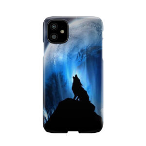 Wolf In The Night Iphone Phone Case