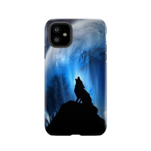 Wolf In The Night Iphone Tough Phone Case