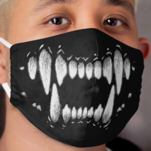 Wolf Teeth Cloth Face Mask