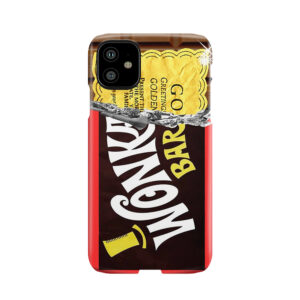 Wonka Chocolate Bar Golden Ticket Phone Case