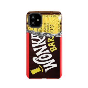 Wonka Chocolate Bar Golden Ticket Tough Phone Case