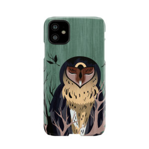 Wooden Owl Phone Case