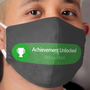Wore a Cloth Face Mask Achievement Cloth Face Mask