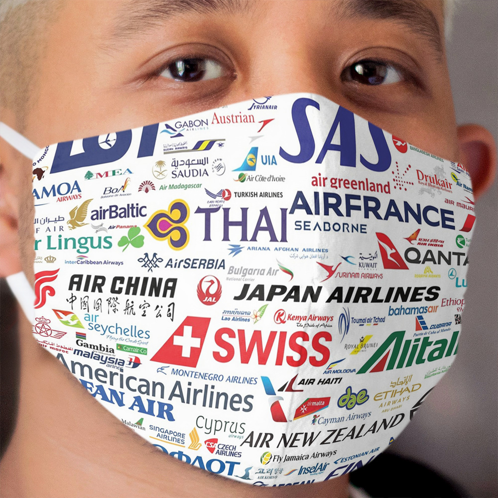 World Airlines Cloth Face Mask