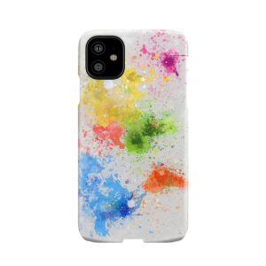 World Map Painting Phone Case