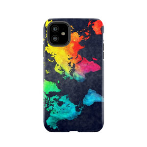 World Map Watercolor 6 #Map #Worldmap Tough Phone Case