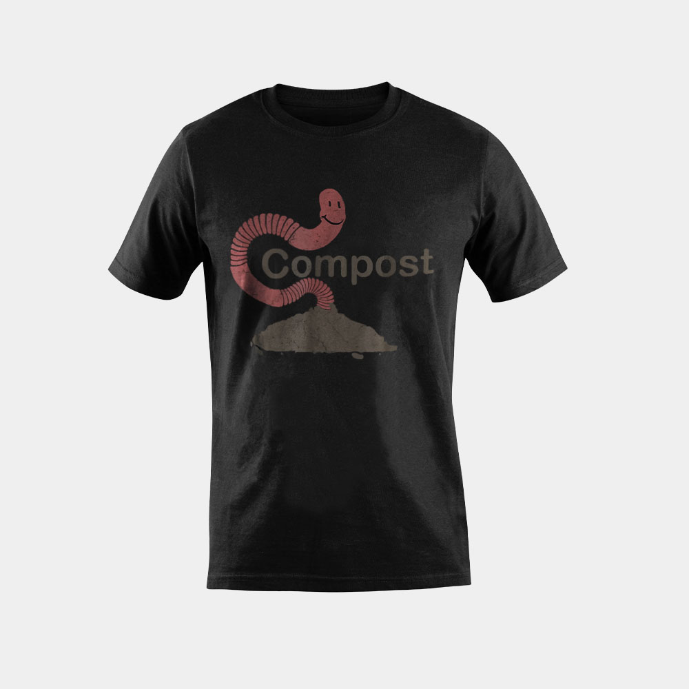 Worm Compost Vermicomposting T-shirt