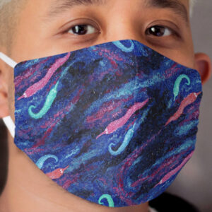 Worm Continuum Cloth Face Mask