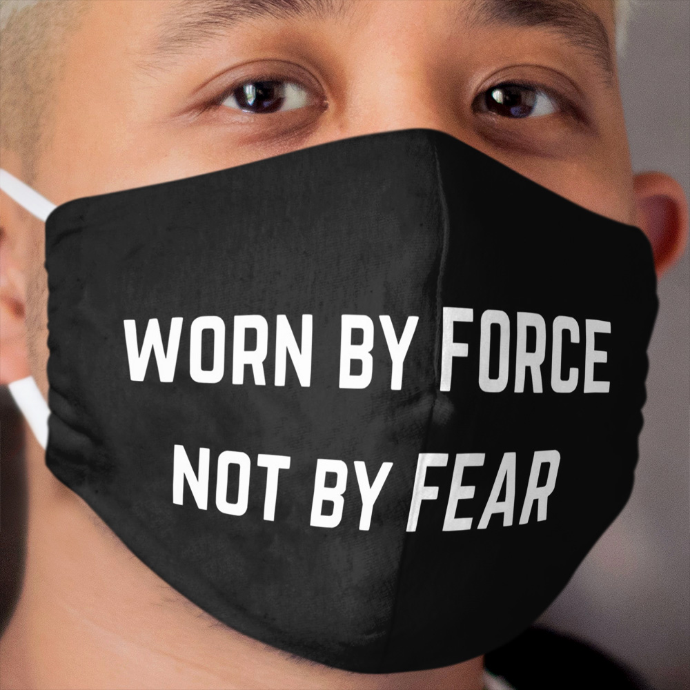 Worn by Force Cloth Face Mask