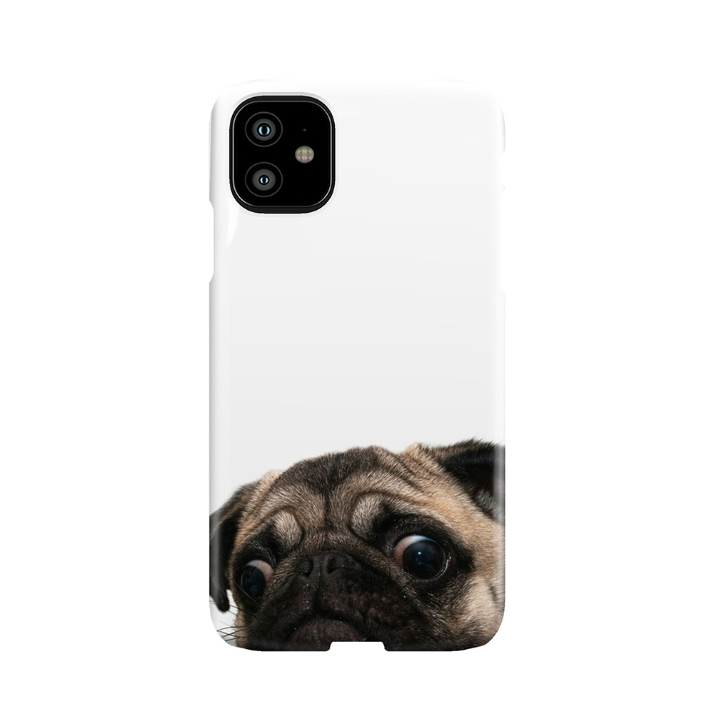 Worried Pug Phone Case
