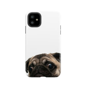 Worried Pug Tough Phone Case