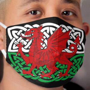 Y Ddraig Goch Cloth Face Mask