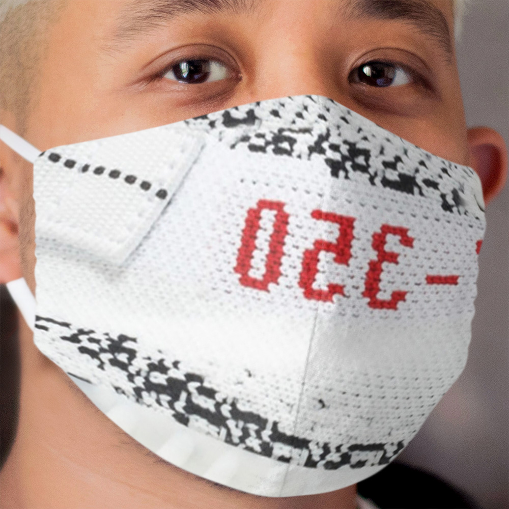 Yeezy Zebra Throw Floor Pillows & Cloth Face Masks Cloth Face Mask