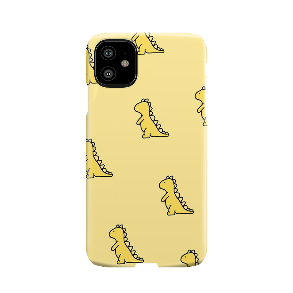 Yellow Dinosaur Phone Case