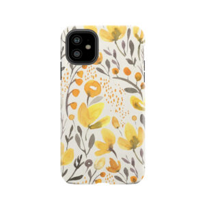 Yellow Field Tough Phone Case