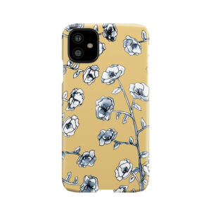 Yellow Flower Design Phone Case