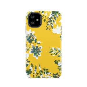 Yellow Flowers Tough Phone Case