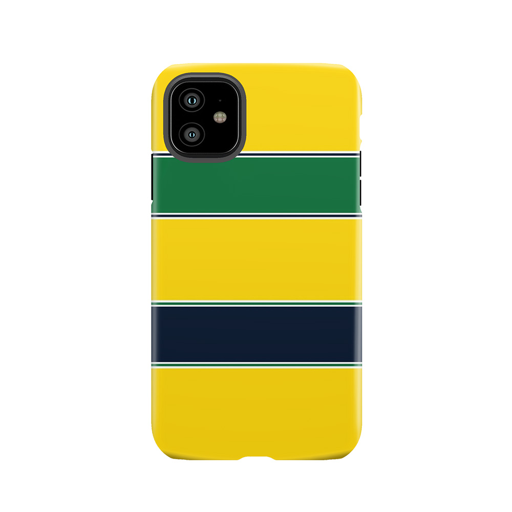 Yellow Helmet Design Tough Phone Case