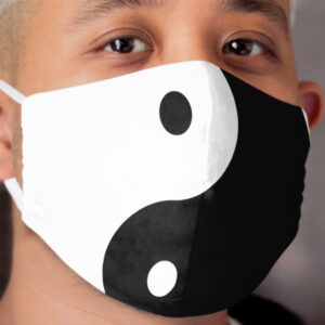 yin and yang Cloth Face Mask