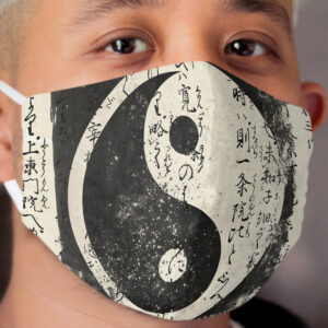 Yin And Yang Symbol Cloth Face Mask
