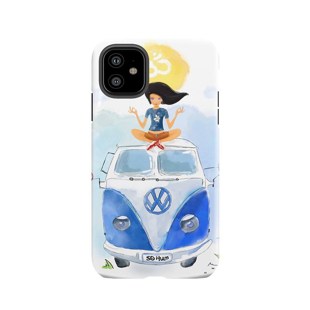 Yoga Travel California Tough Phone Case