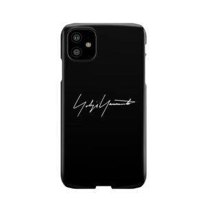 Yohji Yamamoto Black Phone Case