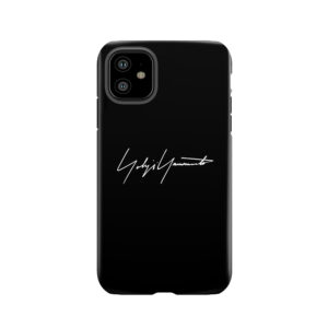 Yohji Yamamoto Black Tough Phone Case