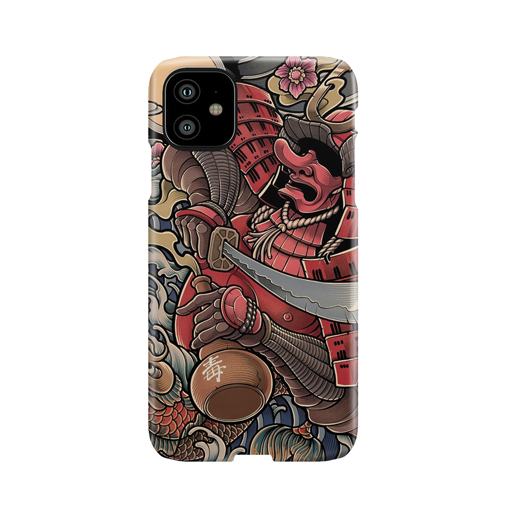 Yopparai - The Drunken Samurai Phone Case