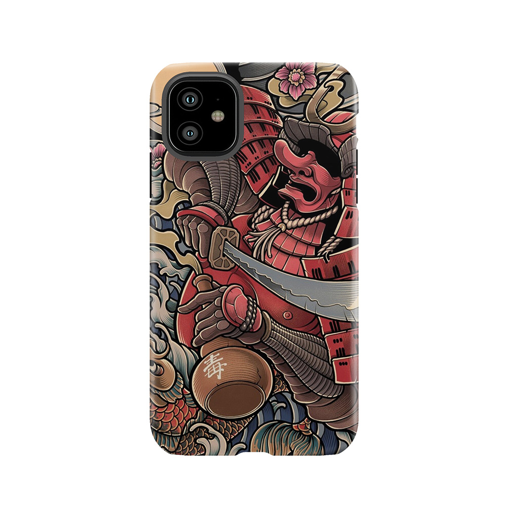 Yopparai - The Drunken Samurai Tough Phone Case