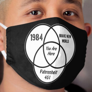 You Are Here Cloth Face Mask