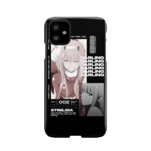 Zero Two 02 Darling In The Franxx Aesthetic Anime Design Phone Case