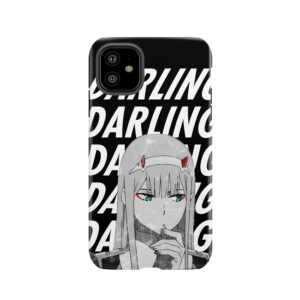 Zero Two 'Darling' Darling In The Franxx Tough Phone Case