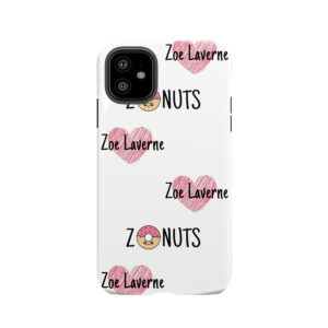 Zoe Laverne - Proud Zonut (White) Tough Phone Case