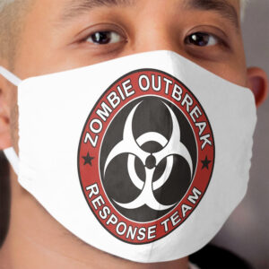 ZOMBIE RESPONSE TEAM 3 color Cloth Face Mask