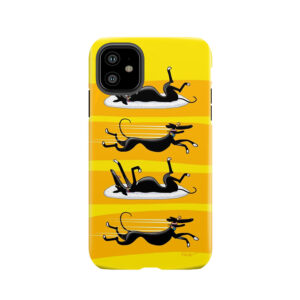 Zoomin Snoozin Iphone Tough Phone Case