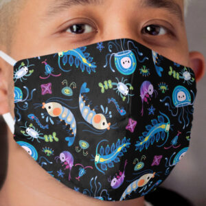 Zooplankton Cloth Face Mask