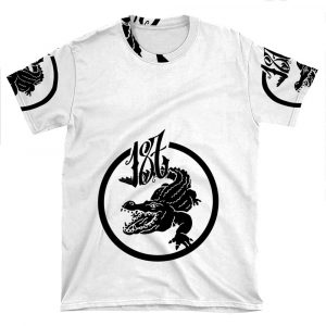 187 Strassenbande - Krokodil AOP T-shirt Tee