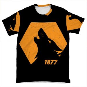 1877 Gold AOP T-shirt Tee