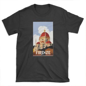 1930 Florence Italy Travel T-shirt Tee